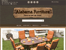 Tablet Screenshot of alabamafurniture.com